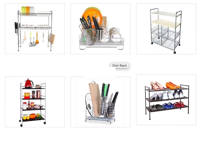 Wlt C26 Heavy Duty Chrome Steel Storage Wire Rack Kitchen Shelving